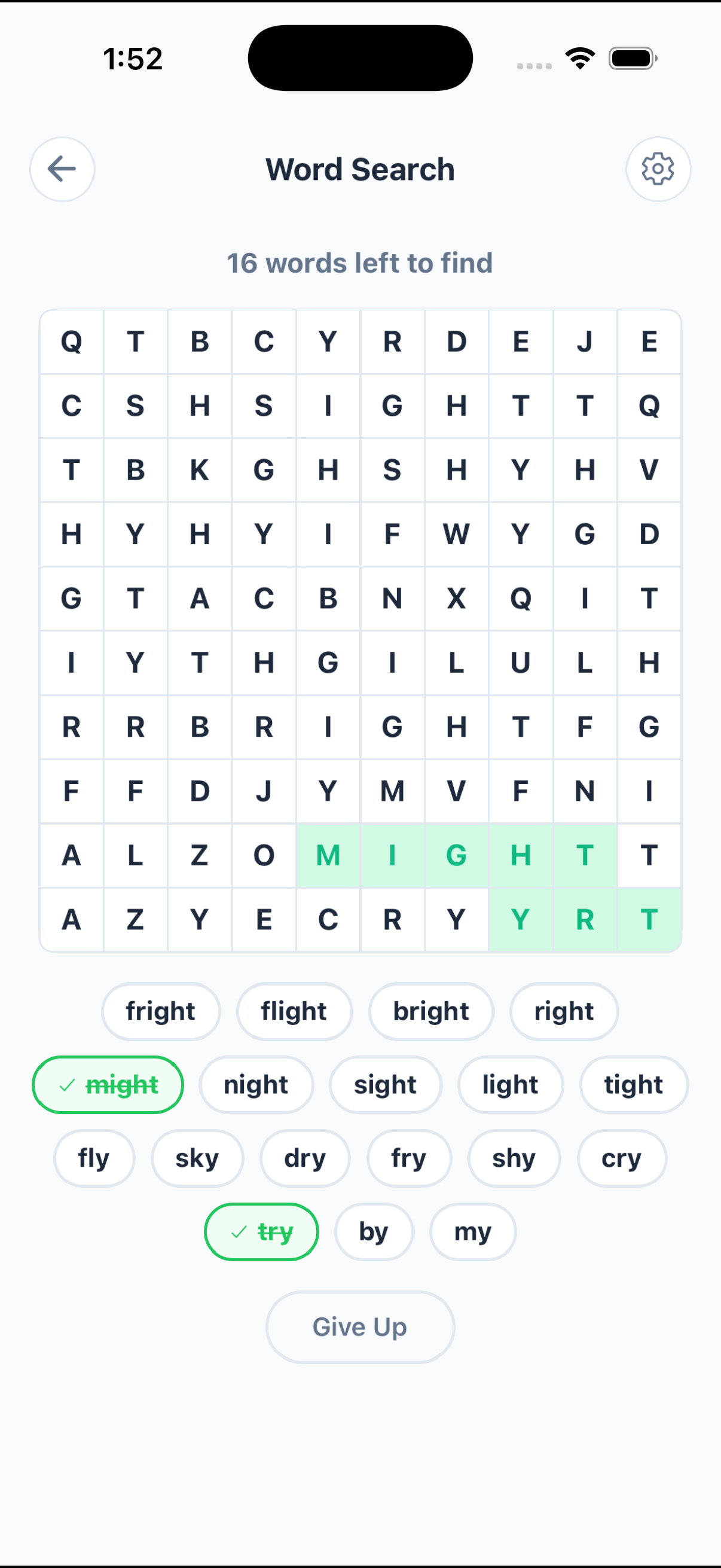 Better Speller on iPhone